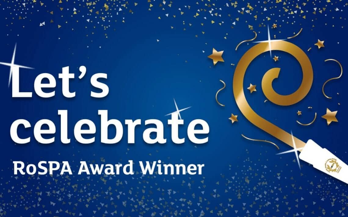LKL receives a RoSPA health & safety silver achievement award